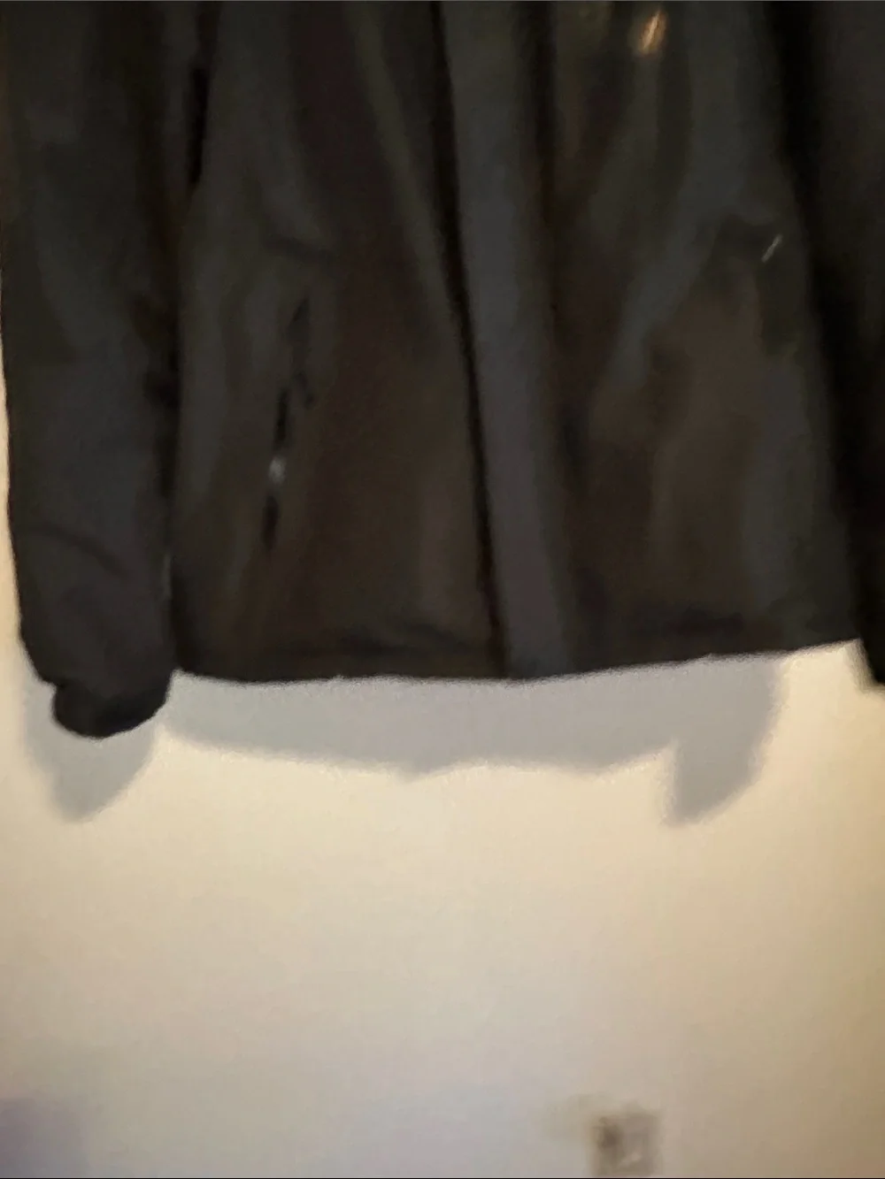 Men's Black Ski Jacket with Hood - Insulated Winter Shell